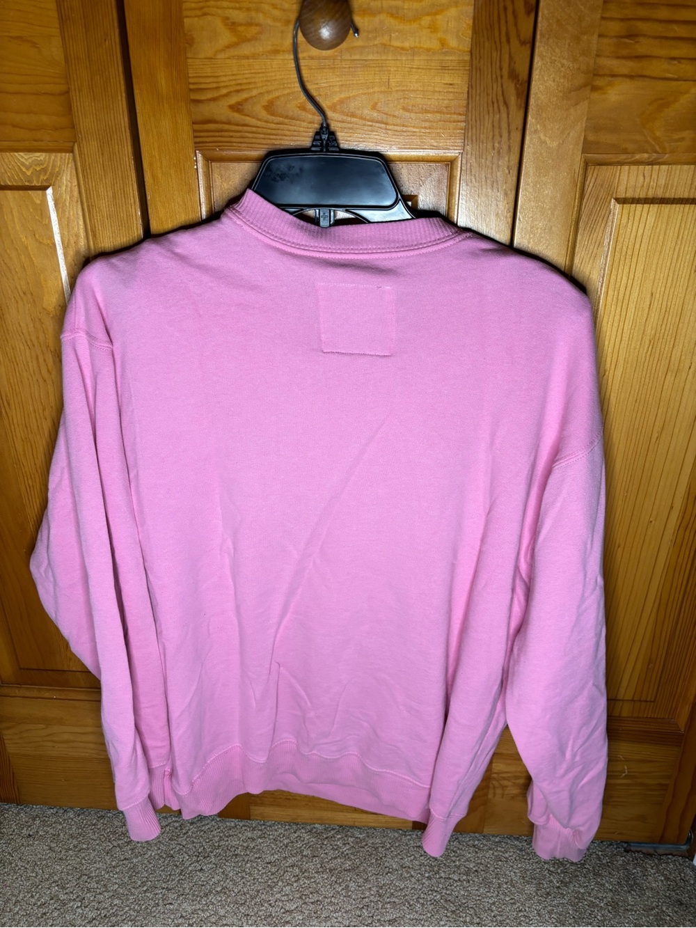 Hollister Pink Pullover Crewneck Sweatshirt - Picture 3 of 3